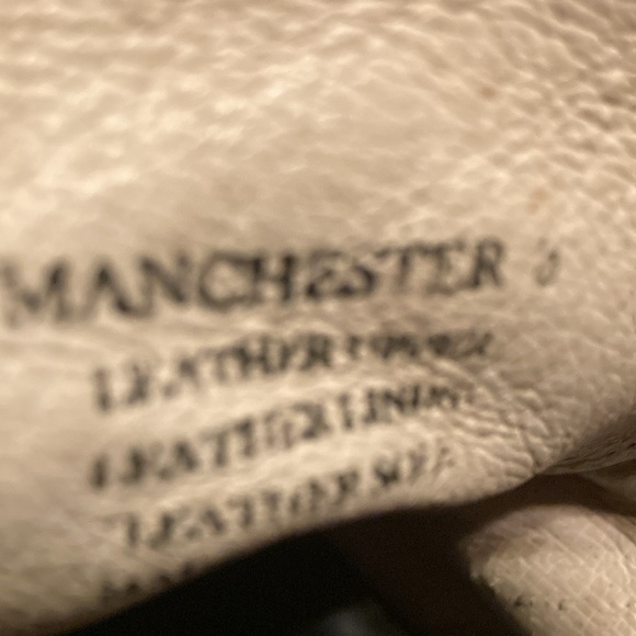 FREEBIRD BY STEVEN Manchester Black Rustic Leather combat boots size 8 - Picture 6 of 8